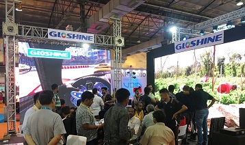 2018印度展，光祥科技展會熱鬧非凡